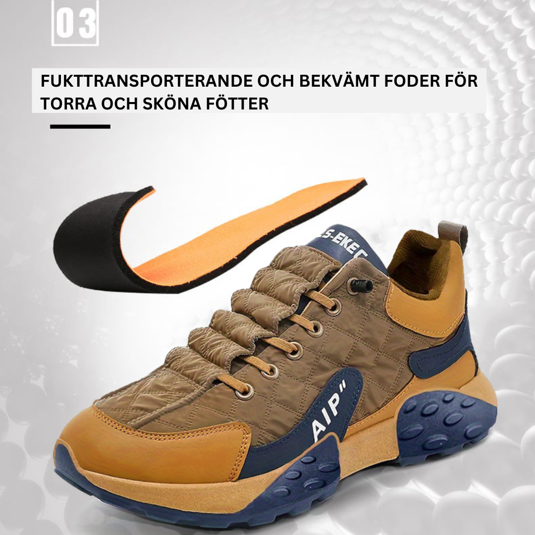 Herrarnas Ortopediska Komfort Sneakers 2024